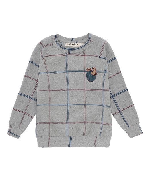 Chaz Sweatshirt SOFT GALLERY | Grey Melange 